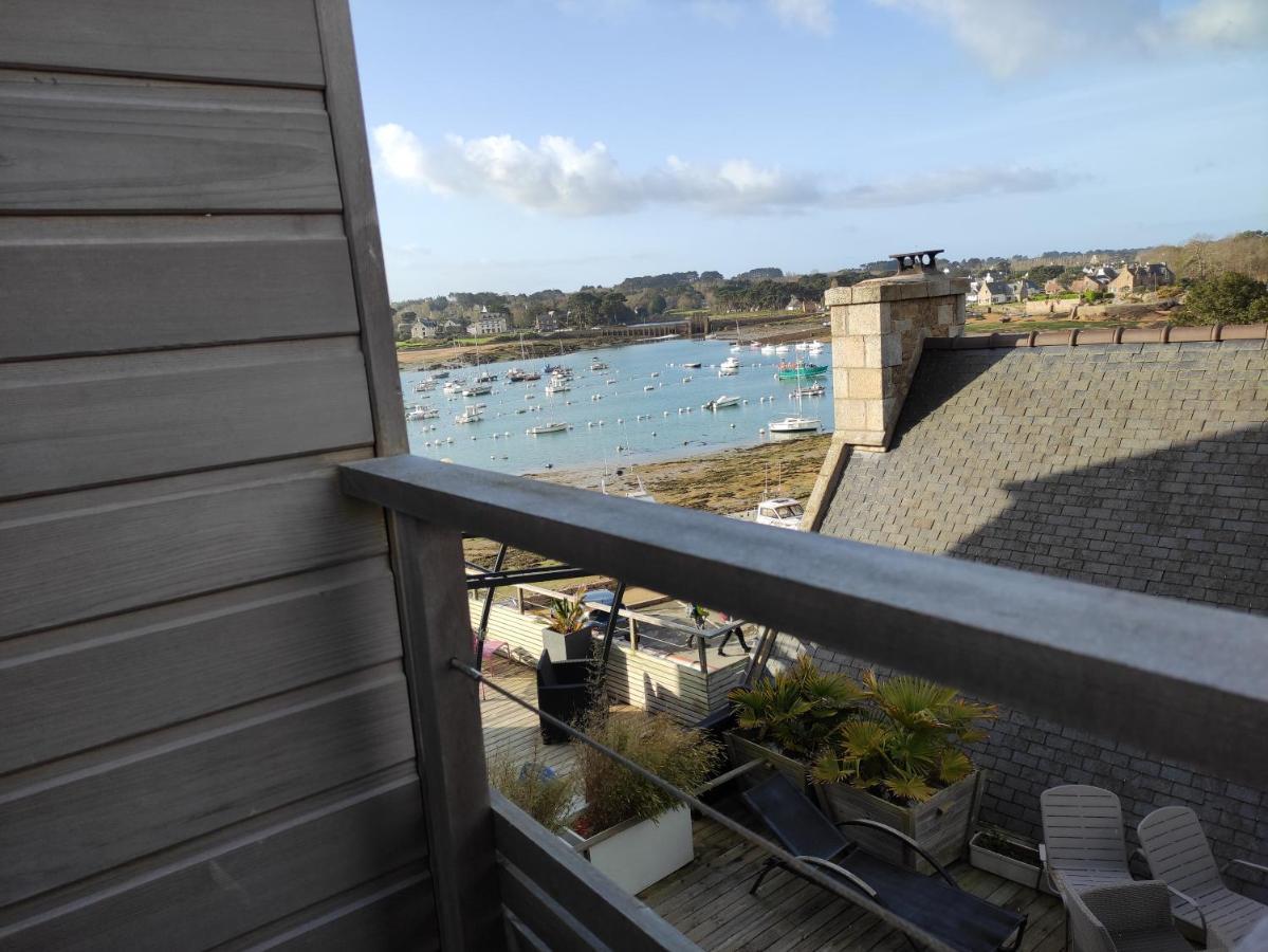 Hotel Des Rochers Perros-Guirec Exterior foto