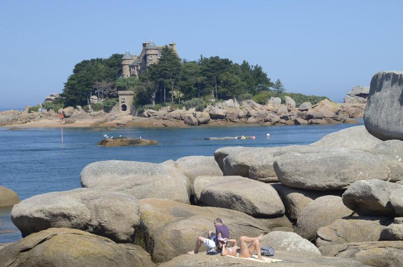 Hotel Des Rochers Perros-Guirec Exterior foto