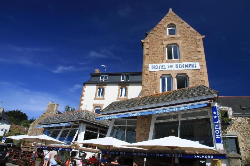 Hotel Des Rochers Perros-Guirec Exterior foto
