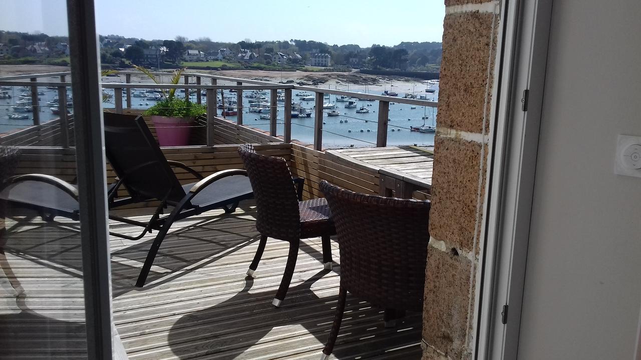 Hotel Des Rochers Perros-Guirec Exterior foto