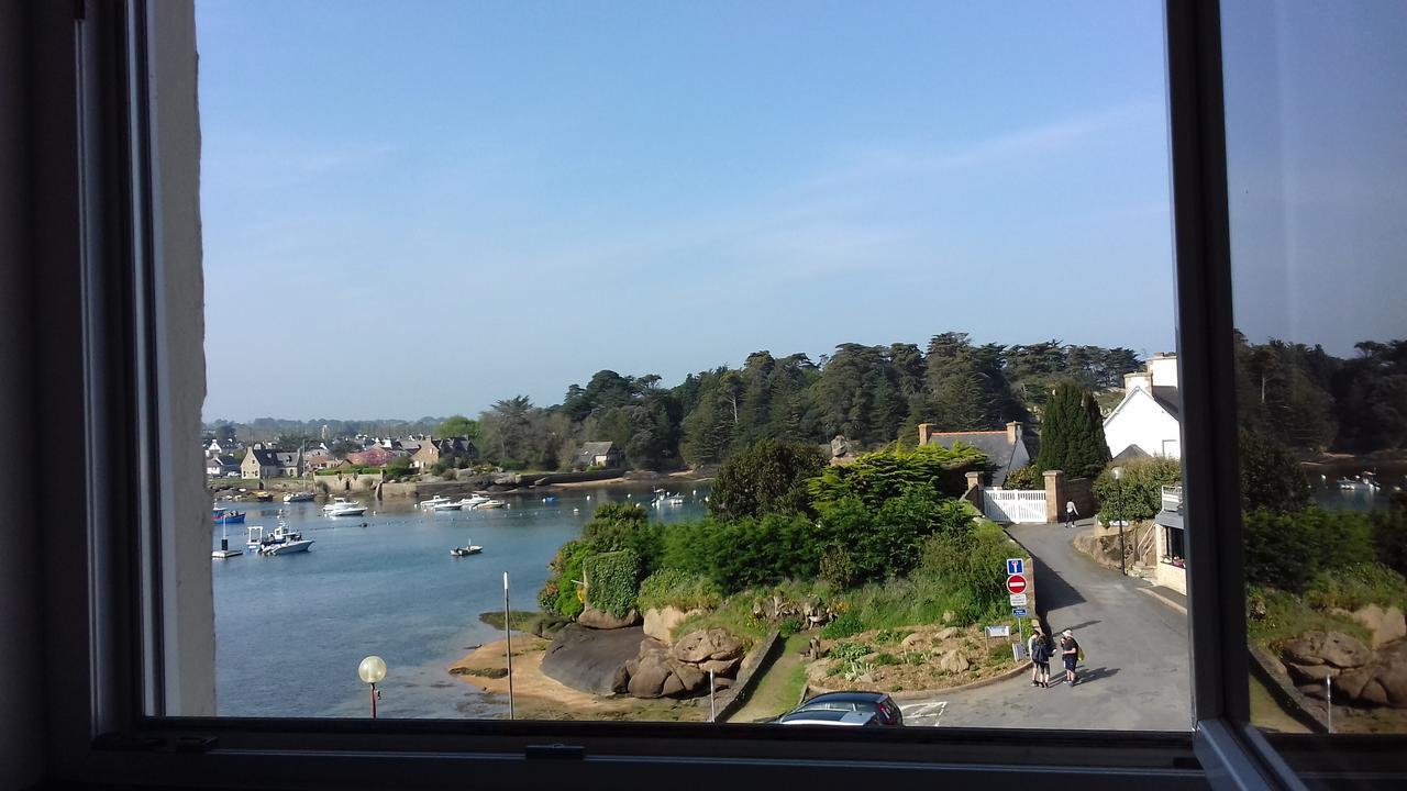 Hotel Des Rochers Perros-Guirec Exterior foto